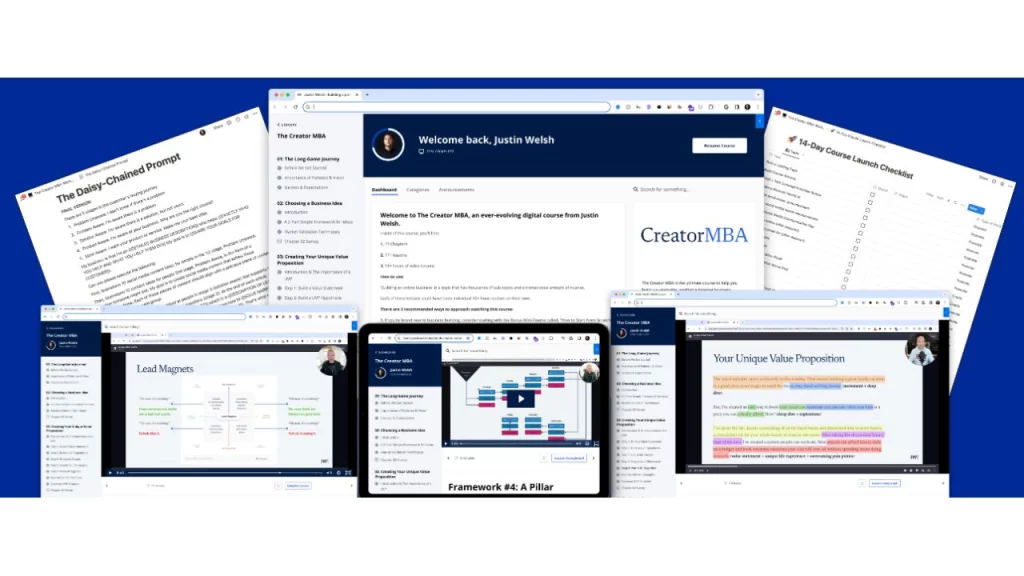 Justin Welsh – The Creator MBA