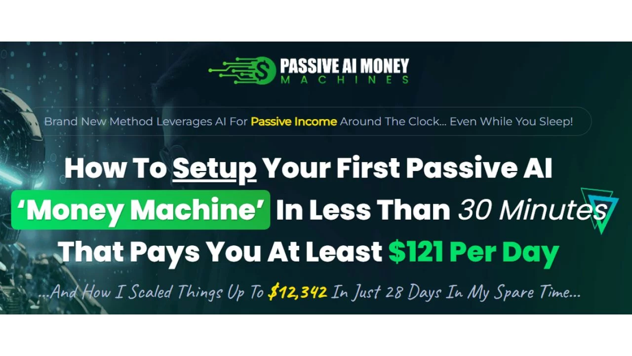 Paul James – Passive AI Money Machines
