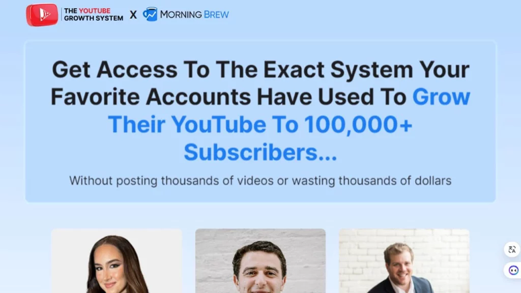 Jamie Rawsthorne – The YouTube Growth System