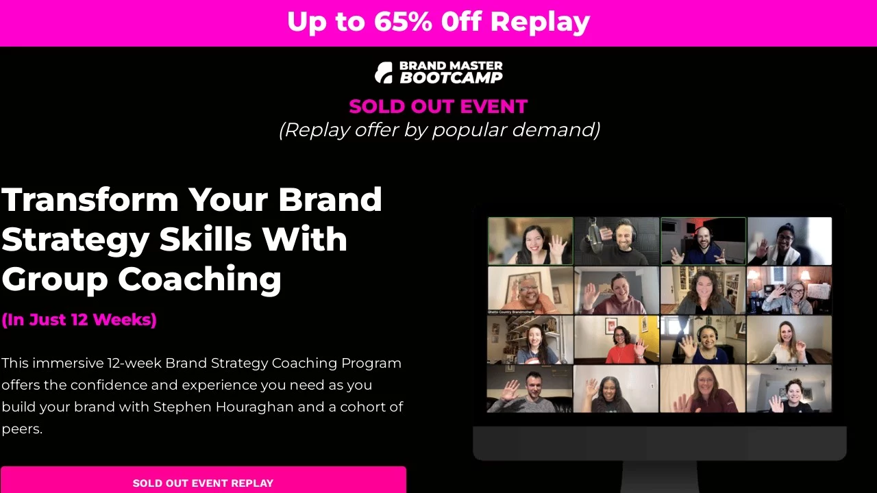 Stephen Houraghan – Brand Master Bootcamp Elite