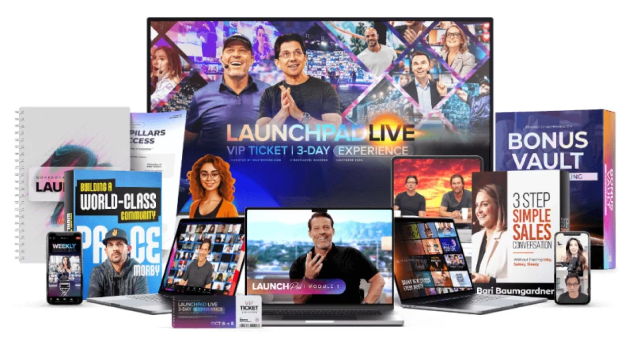 Dean Graziosi, Tony Robbins – The Launchpad Program