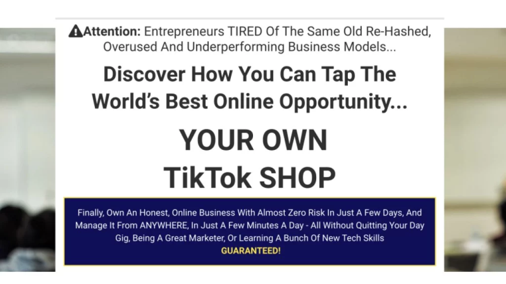 Shawn Hart – TikShop Secrets