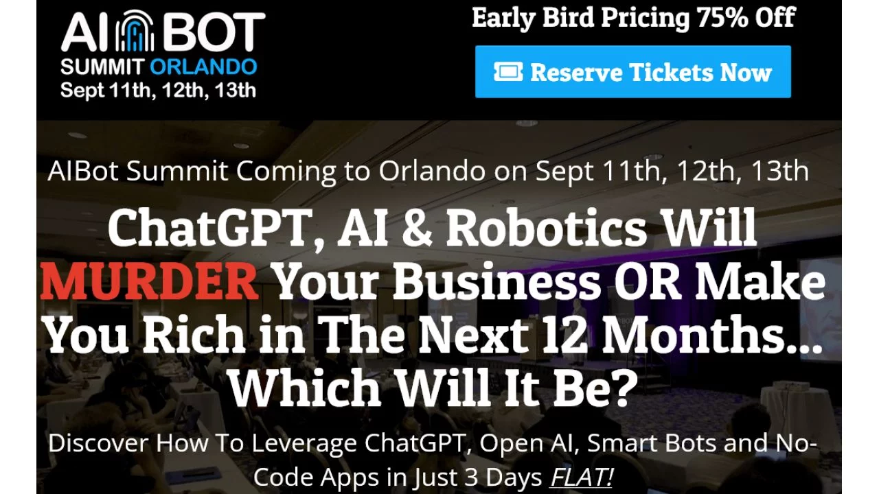 Perry Belcher – AI Bot Summit East – Orlando 2023