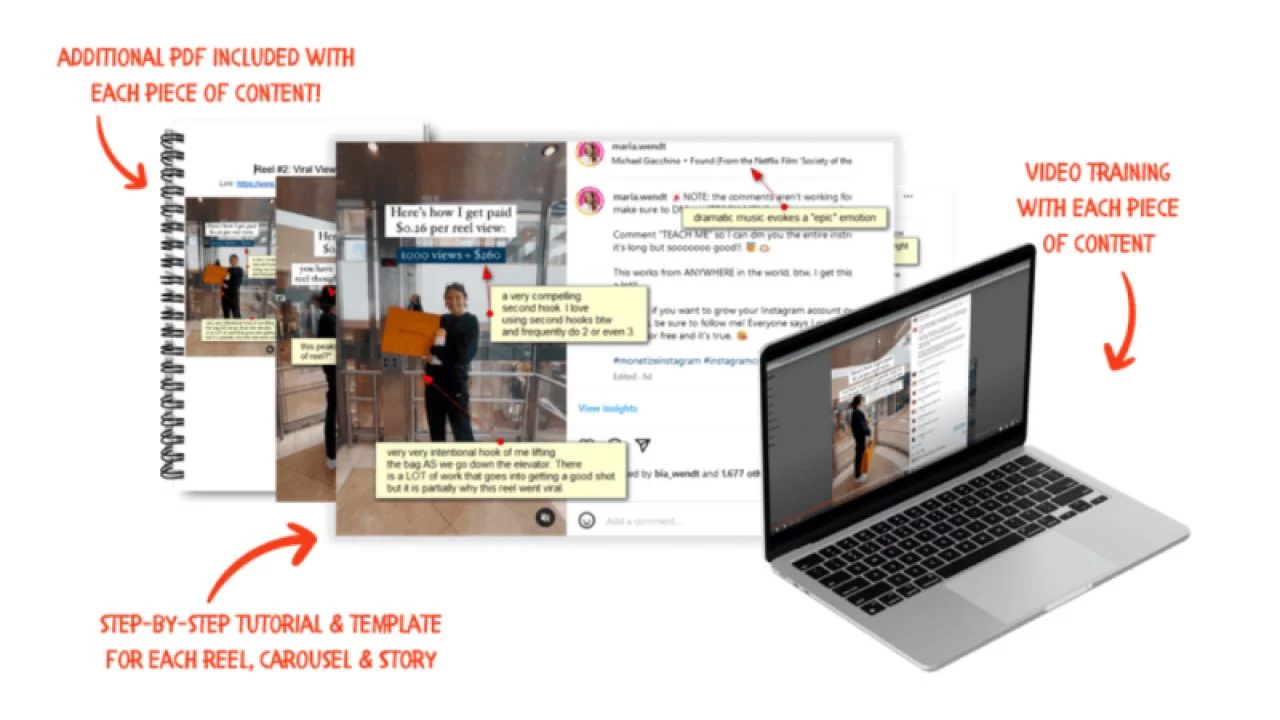 Maria Wendt – Viral Instagra Content Treasure Chest