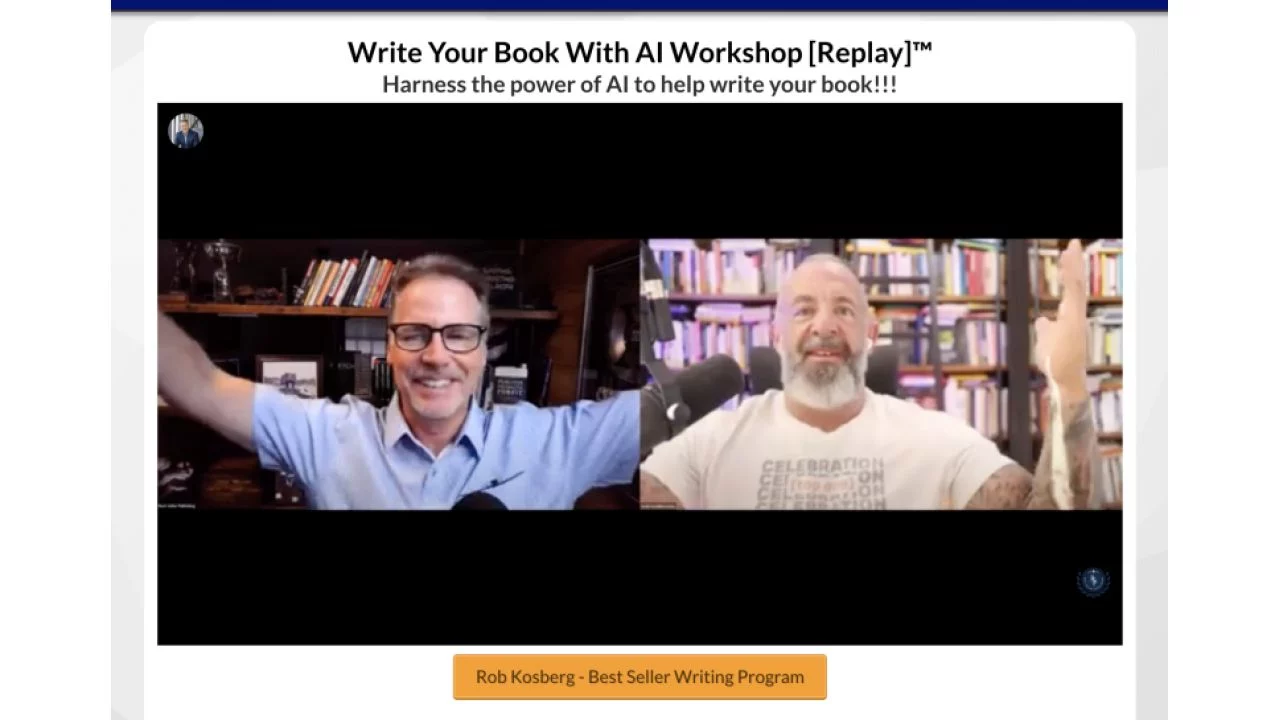 Rob Kosberg – Best Seller Writing Program