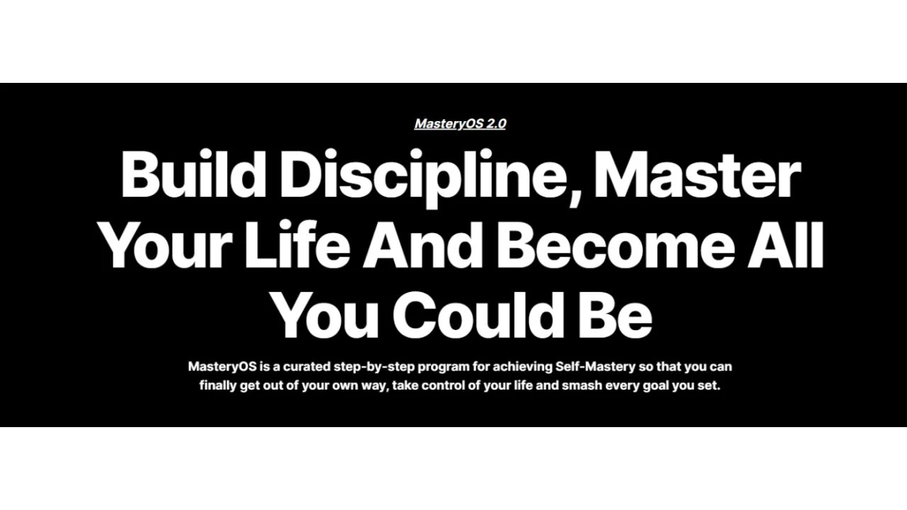 Ross Harkness – MasteryOS