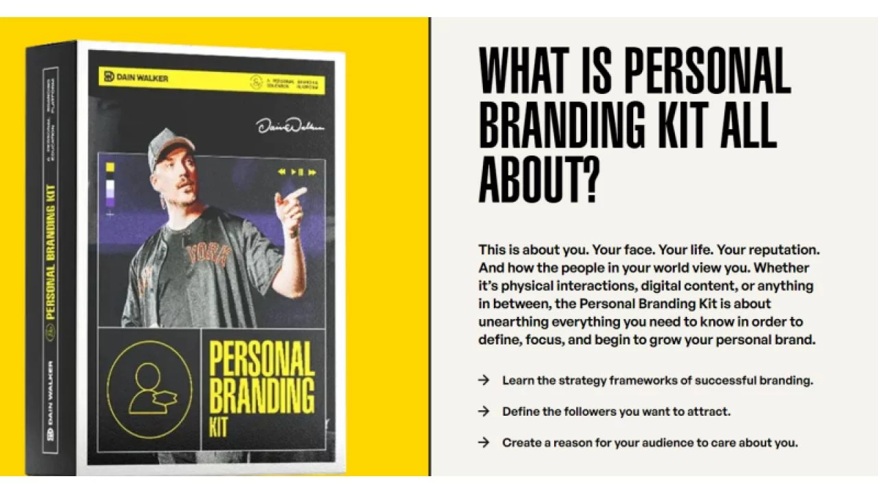 Dain Walker – Personal Branding Kit