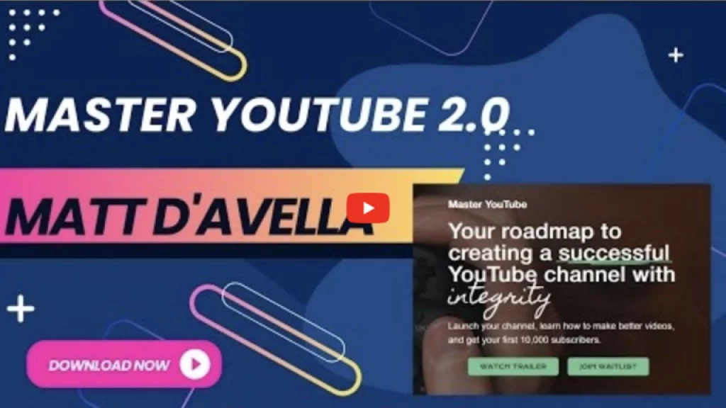 Matt D Avella – Master YouTube 2.0