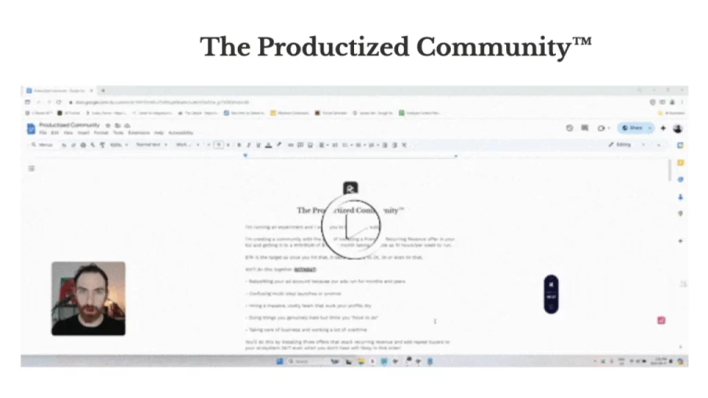 Zac Hansen – The Productized Community