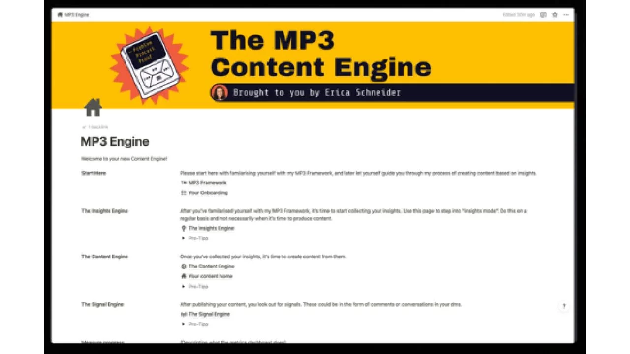 Erica Schneider – The MP3 Content Engine