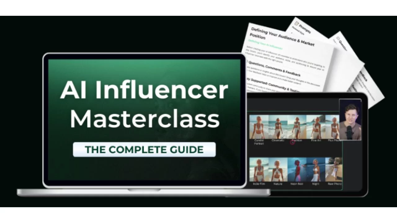 AI Filmmaker Academy – AI Influencer Masterclass
