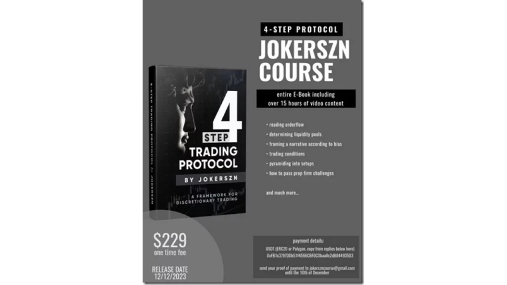 JokerSZN – 4 Step Trading Protocol