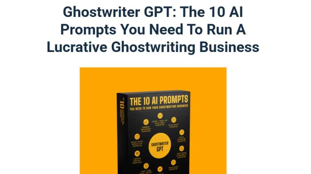 Dickie Bush and Nicholas Cole – Ghostwriter GPT