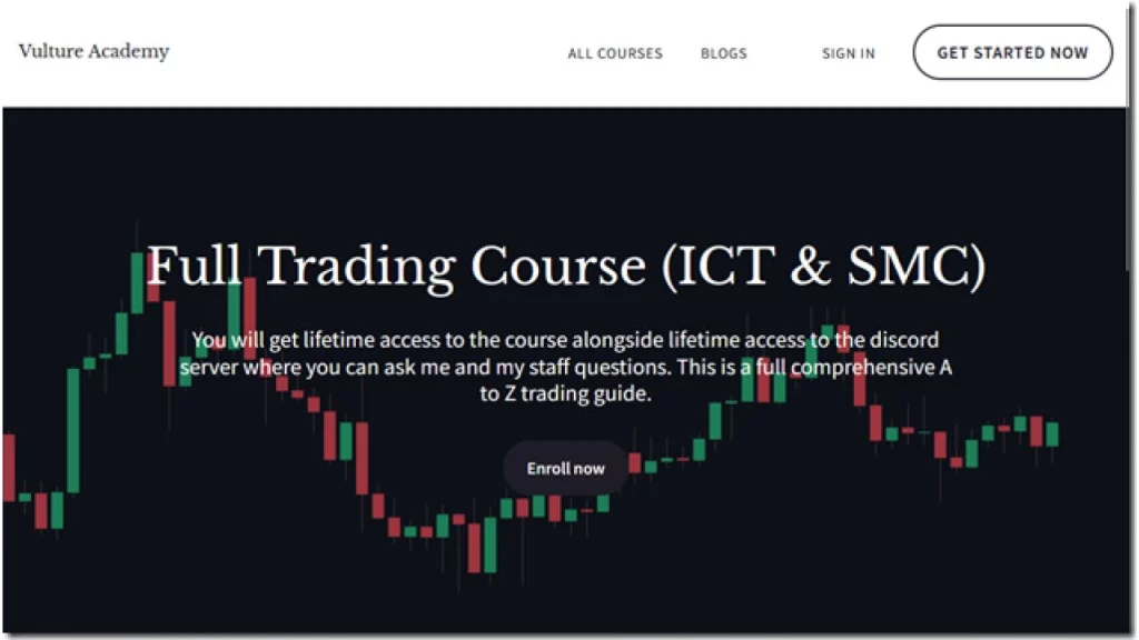Vulture Academy – Full Trading Course ITC , SMC