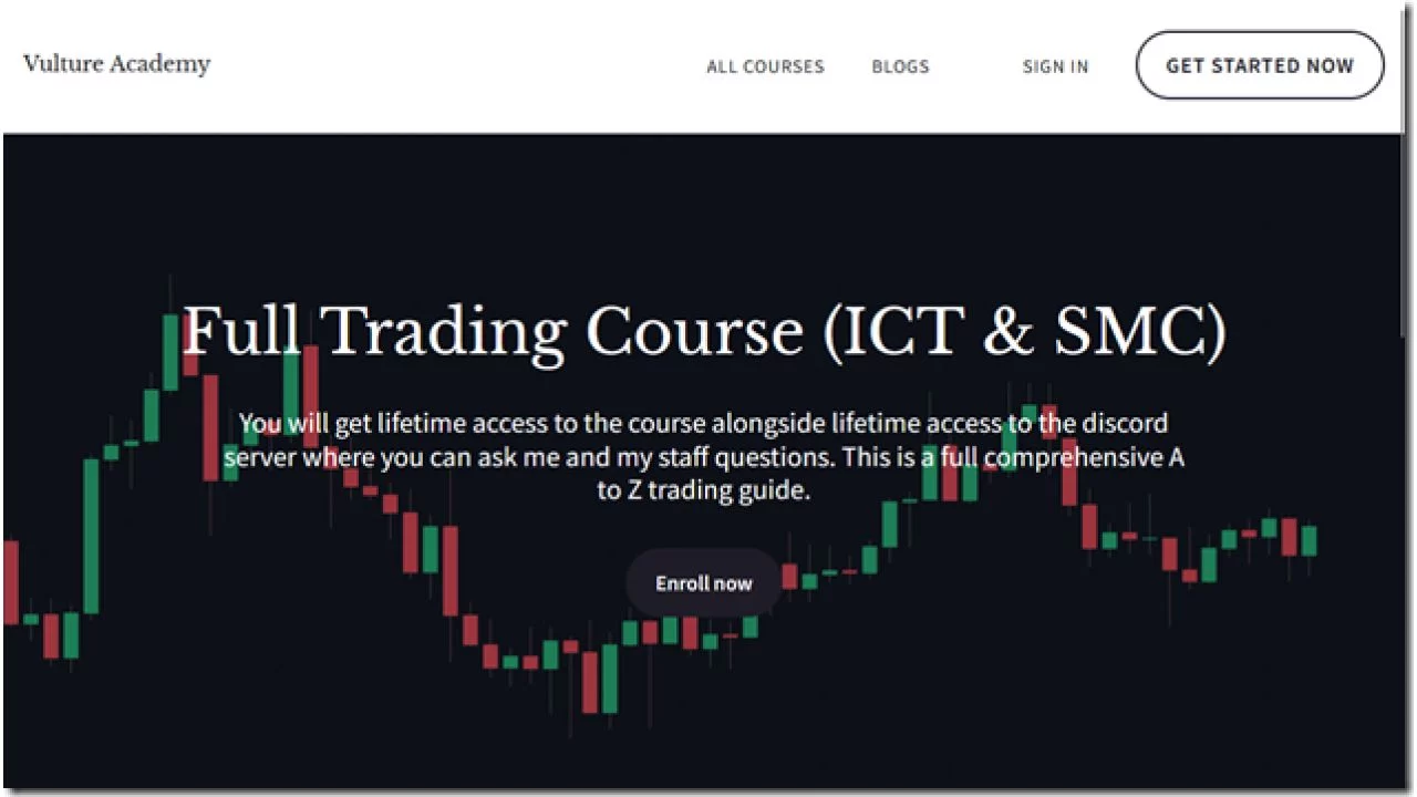 Vulture Academy – Full Trading Course ITC , SMC