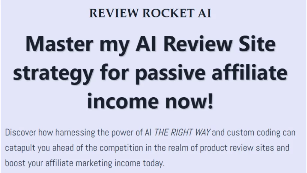 Erica Stone – Review Rocket AI