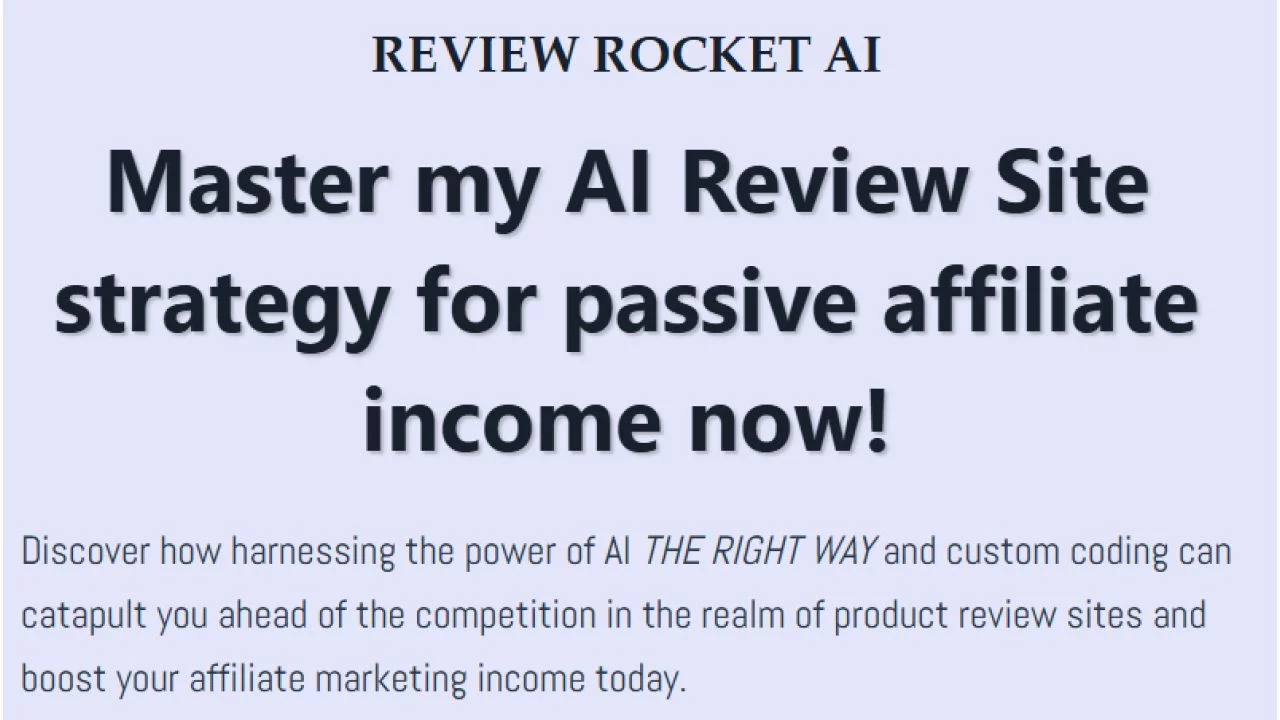 Erica Stone – Review Rocket AI