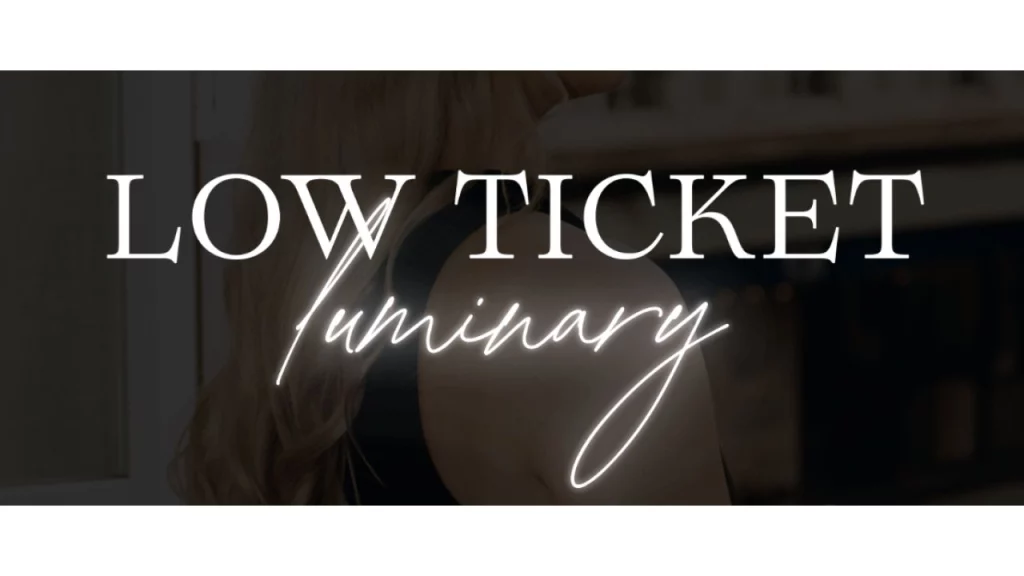 Jocelyn Panton – Low Ticket Luminary