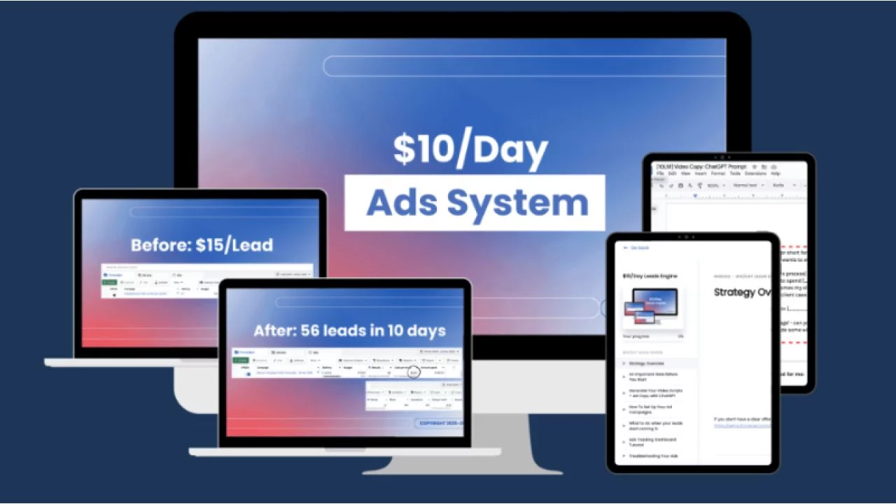 Satya Jaganathan – 10 a Day Ads System