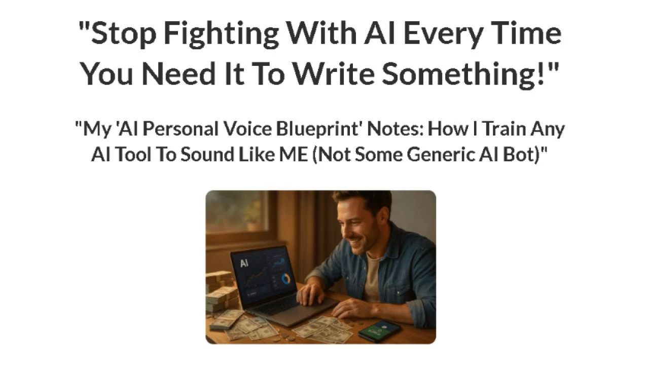 Tony Shepherd – AI Voice Blueprint