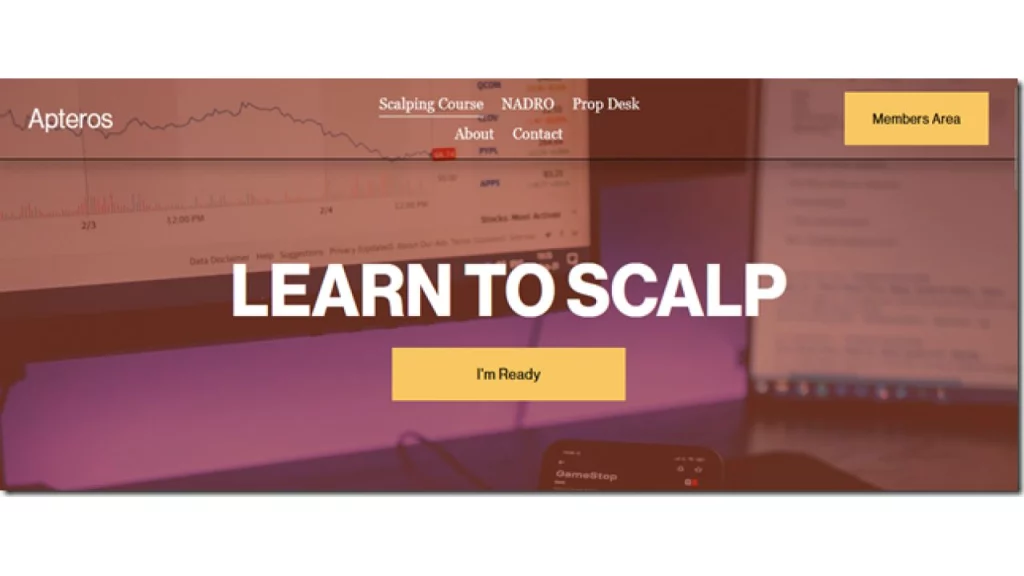 Apteros Trading – Scalping