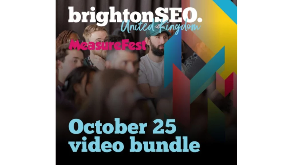 brightonSEO And MeasureFest October 2025