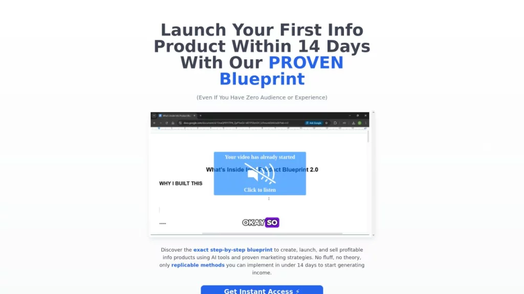 Orson – Info Product Blueprint