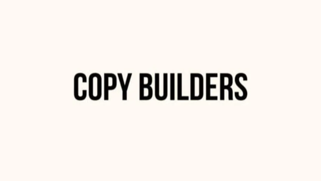 Matt Barkers – Copy Builders