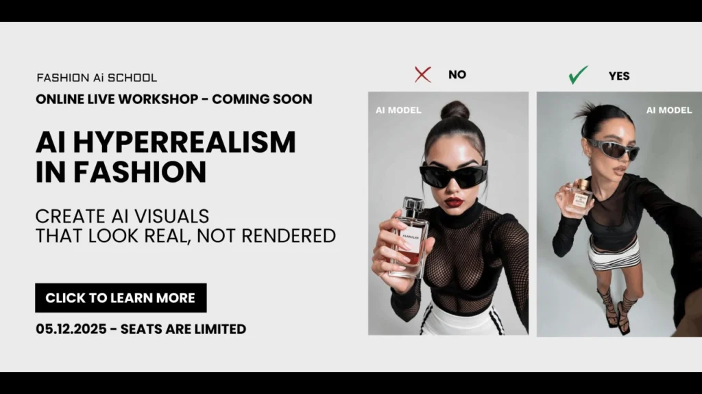 Olska Green – AI Hyperrealism in Fashion Workshop