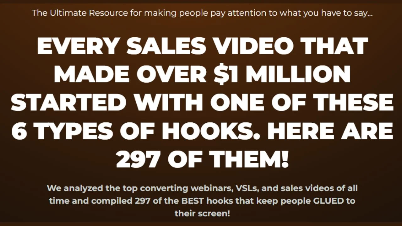 Dan Henry – Big Fat Hooks   Upsell